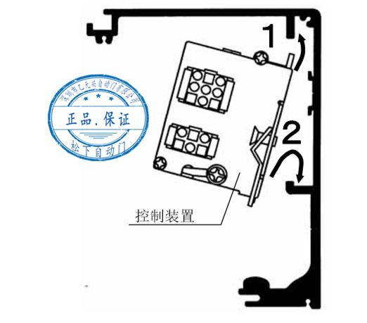 松下自动门控制器安装