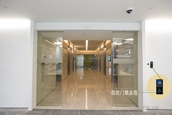 无框玻璃自动感应门